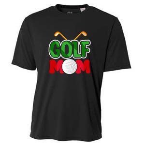 Golf Mom Gift For Mother's Day Cooling Performance Crew T-Shirt