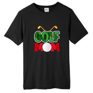 Golf Mom Gift For Mother's Day Tall Fusion ChromaSoft Performance T-Shirt