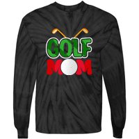 Golf Mom Gift For Mother's Day Tie-Dye Long Sleeve Shirt