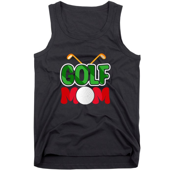 Golf Mom Gift For Mother's Day Tank Top