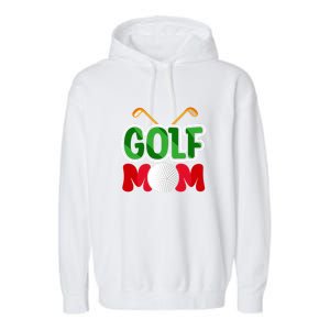 Golf Mom Gift For Mother's Day Garment-Dyed Fleece Hoodie