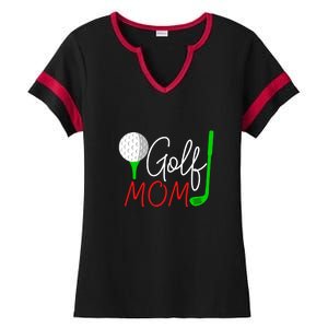 Golf Mom Gift For Mother's Day Ladies Halftime Notch Neck Tee