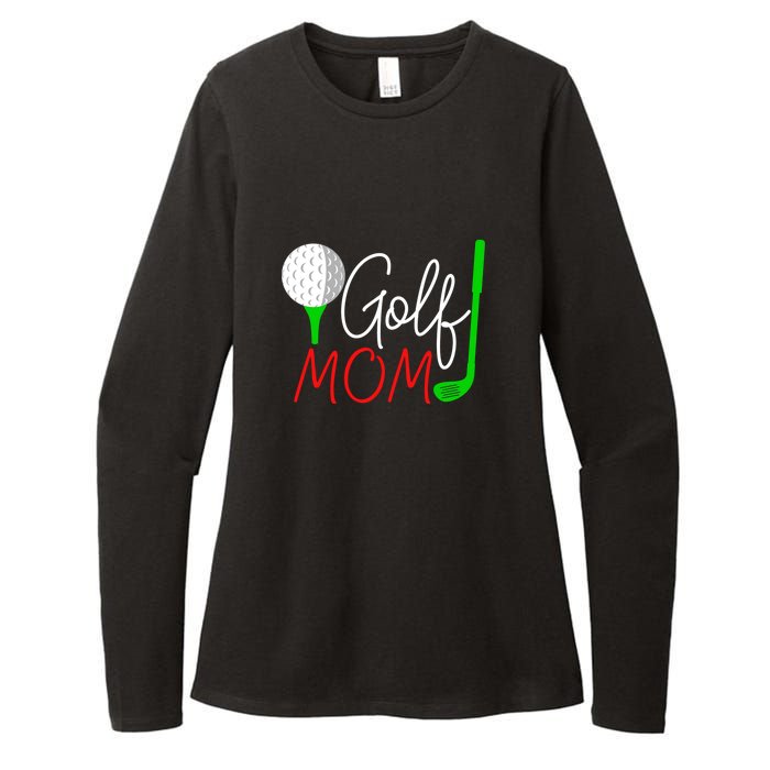 Golf Mom Gift For Mother's Day Womens CVC Long Sleeve Shirt