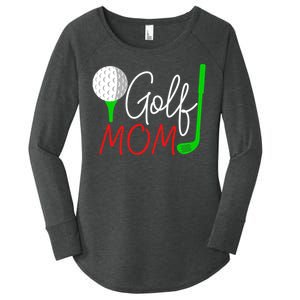 Golf Mom Gift For Mother's Day Women's Perfect Tri Tunic Long Sleeve Shirt