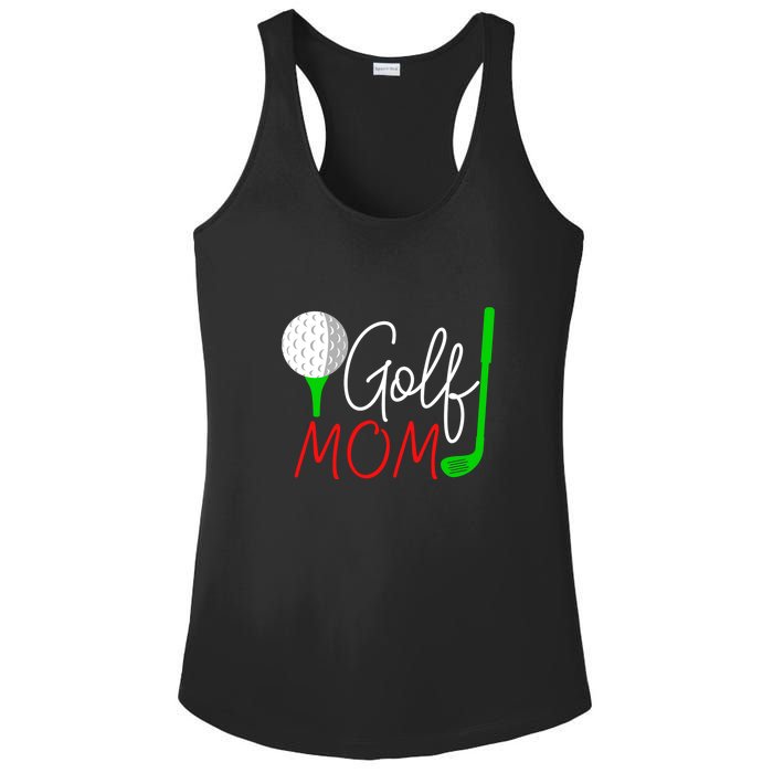 Golf Mom Gift For Mother's Day Ladies PosiCharge Competitor Racerback Tank