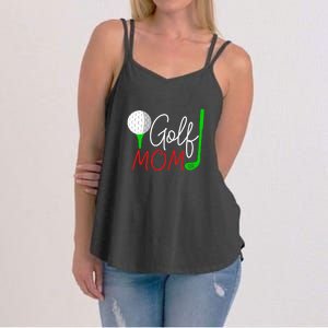 Golf Mom Gift For Mother's Day Women's Strappy Tank