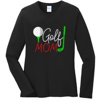 Golf Mom Gift For Mother's Day Ladies Long Sleeve Shirt