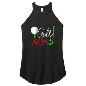 Golf Mom Gift For Mother's Day Women's Perfect Tri Rocker Tank