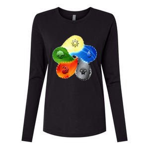 Gathering Magic Guild For Magic Lover Womens Cotton Relaxed Long Sleeve T-Shirt