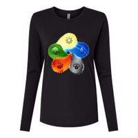 Gathering Magic Guild For Magic Lover Womens Cotton Relaxed Long Sleeve T-Shirt