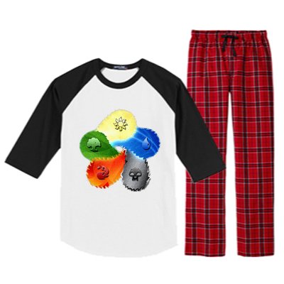 Gathering Magic Guild For Magic Lover Raglan Sleeve Pajama Set