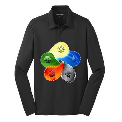 Gathering Magic Guild For Magic Lover Silk Touch Performance Long Sleeve Polo