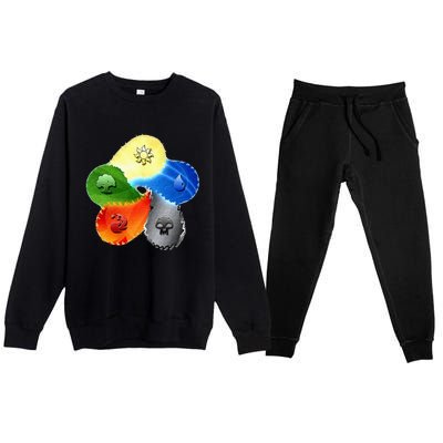 Gathering Magic Guild For Magic Lover Premium Crewneck Sweatsuit Set