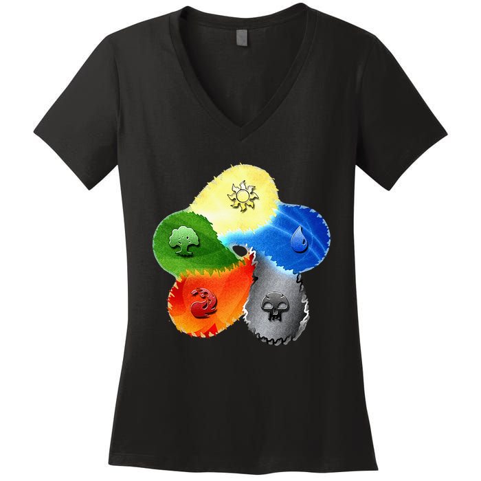 Gathering Magic Guild For Magic Lover Women's V-Neck T-Shirt