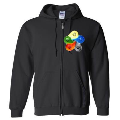 Gathering Magic Guild For Magic Lover Full Zip Hoodie