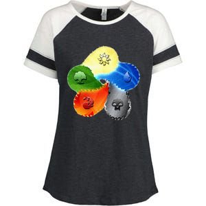 Gathering Magic Guild For Magic Lover Enza Ladies Jersey Colorblock Tee