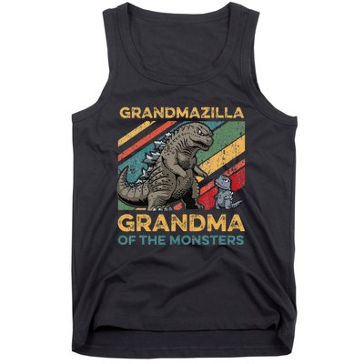 Grandmazilla Monster Grandma Holiday Costume Tank Top