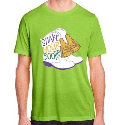 Girl Mardi Gras Shake Your Bootie Adult ChromaSoft Performance T-Shirt