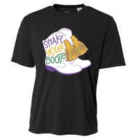 Girl Mardi Gras Shake Your Bootie Cooling Performance Crew T-Shirt