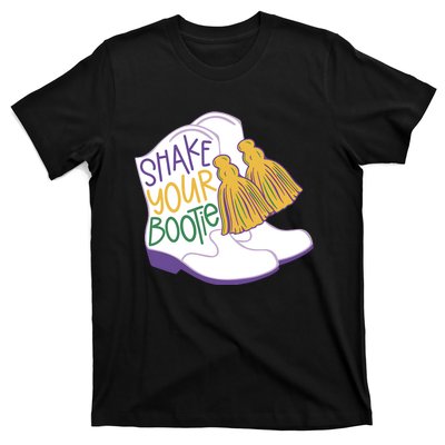 Girl Mardi Gras Shake Your Bootie T-Shirt