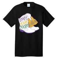 Girl Mardi Gras Shake Your Bootie Tall T-Shirt