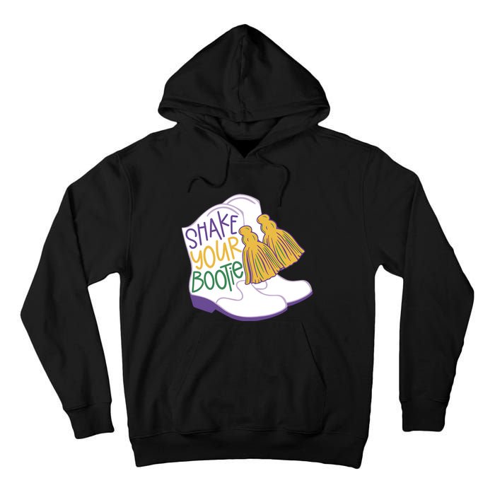 Girl Mardi Gras Shake Your Bootie Tall Hoodie