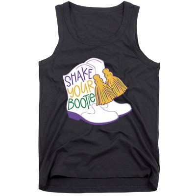 Girl Mardi Gras Shake Your Bootie Tank Top