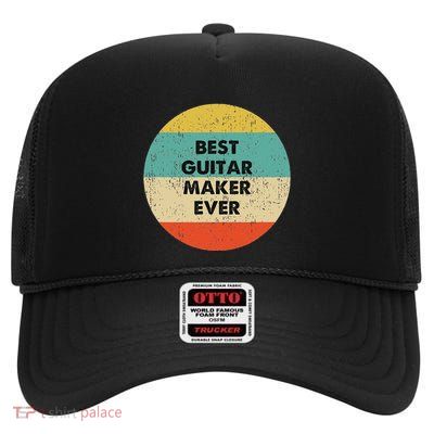 Guitar Maker High Crown Mesh Back Trucker Hat