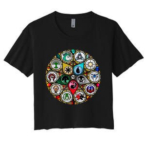 Gathering Magic Guild For Magic Lover Women's Crop Top Tee