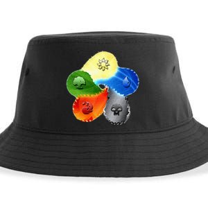 Gathering Magic Guild For Magic Lover Sustainable Bucket Hat