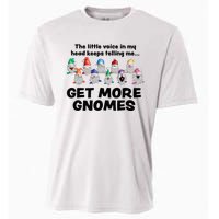 Get More Gnomes Funny Garden Gnome For Gardener Cooling Performance Crew T-Shirt