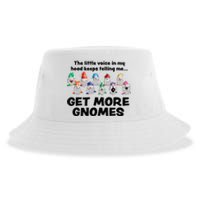 Get More Gnomes Funny Garden Gnome For Gardener Sustainable Bucket Hat