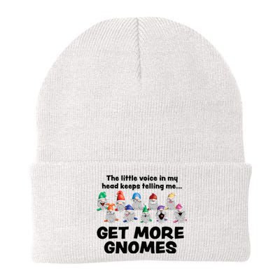 Get More Gnomes Funny Garden Gnome For Gardener Knit Cap Winter Beanie