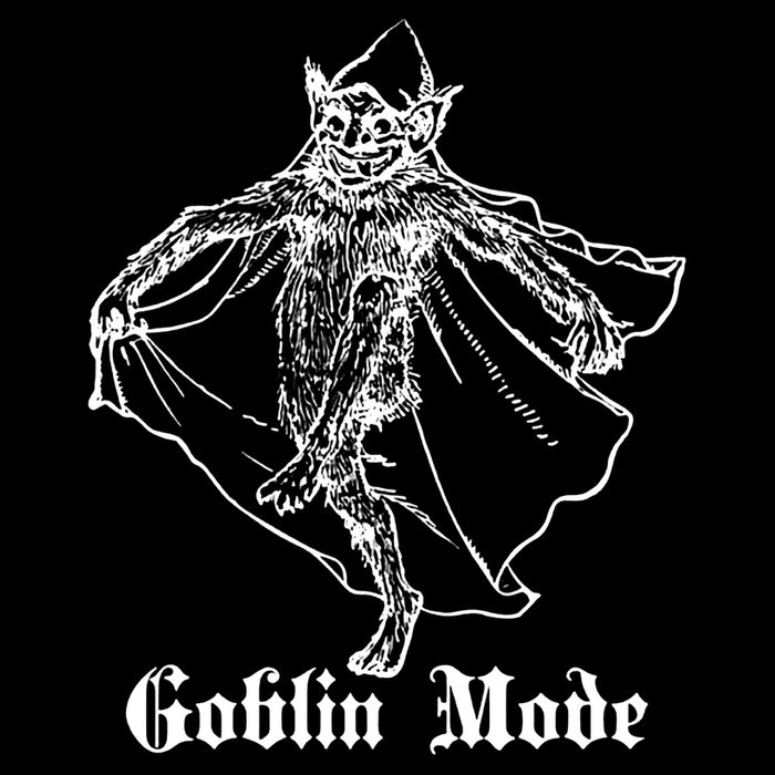 Goblin Mode Drawstring Bag