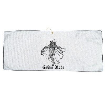 Goblin Mode Large Microfiber Waffle Golf Towel