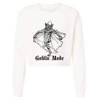 Goblin Mode Cropped Pullover Crew