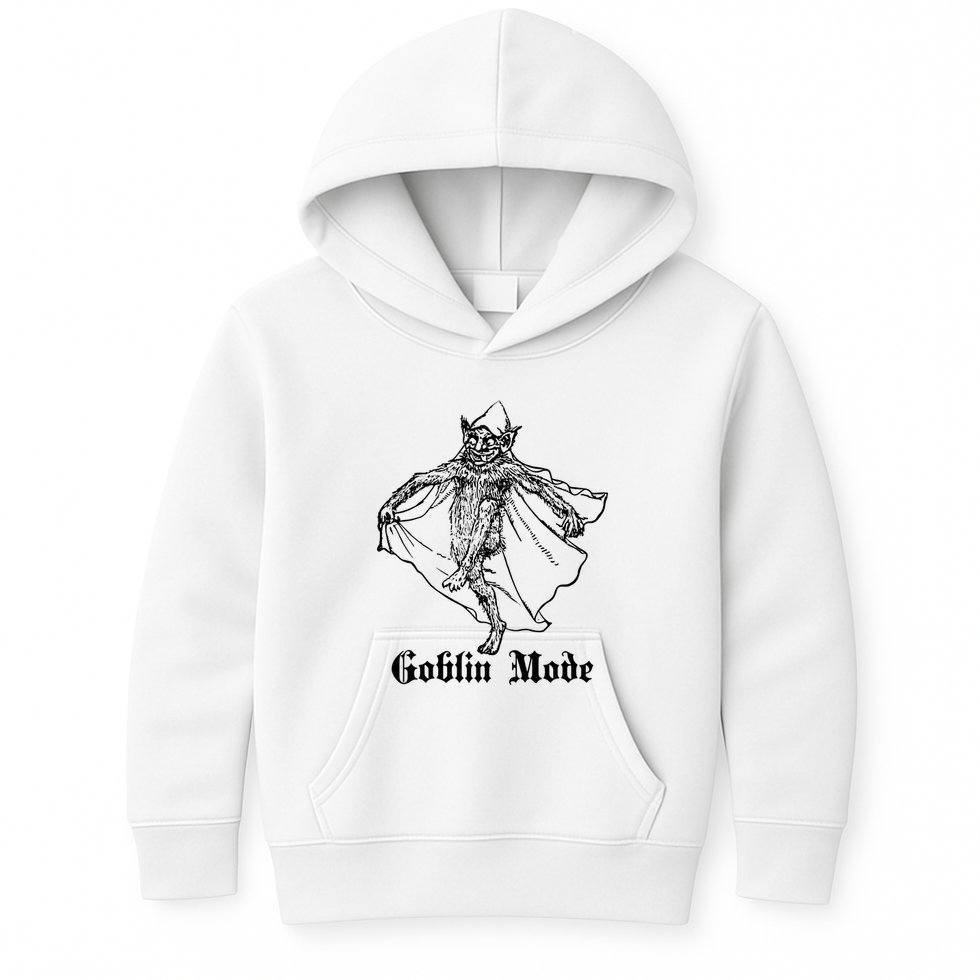 Goblin Mode Kids Hoodie