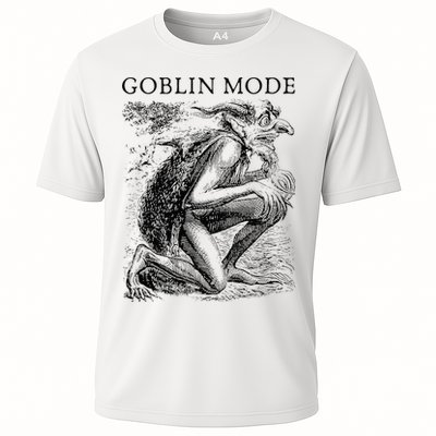 Goblin Mode Goblincore Vintage Aesthetic Funny Off Day Trend Performance Shirt
