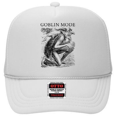 Goblin Mode Goblincore Vintage Aesthetic Funny Off Day Trend Trucker Hat
