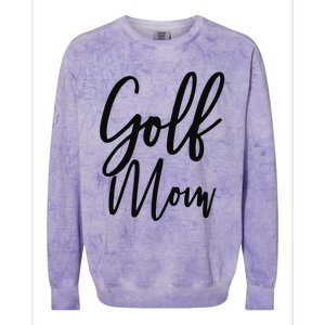 Golf Mom Golf Mom Colorblast Crewneck Sweatshirt