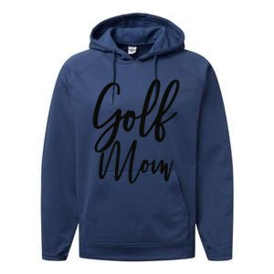 Golf Mom Golf Mom Performance Fleece Hoodie