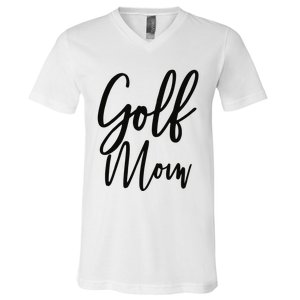 Golf Mom Golf Mom V-Neck T-Shirt