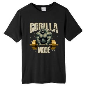 Gorilla Mode Gym Workout Beast Weightlifting Bodybuilding Gift Tall Fusion ChromaSoft Performance T-Shirt