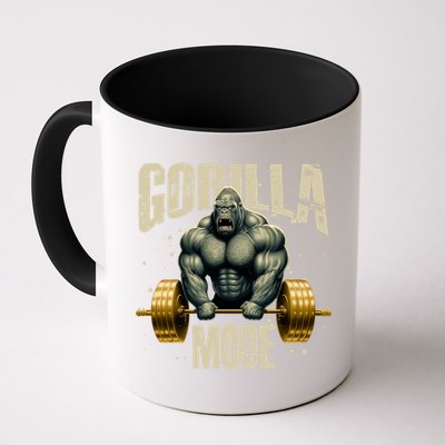 Gorilla Mode Gym Workout Beast Weightlifting Bodybuilding Gift Mug