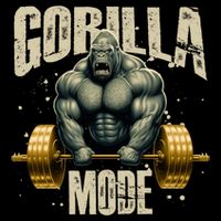 Gorilla Mode Gym Workout Beast Weightlifting Bodybuilding Gift Drawstring Bag