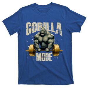 Gorilla Mode Gym Workout Beast Weightlifting Bodybuilding Gift T-Shirt