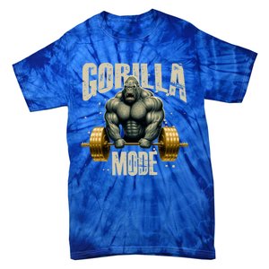 Gorilla Mode Gym Workout Beast Weightlifting Bodybuilding Gift Tie-Dye T-Shirt