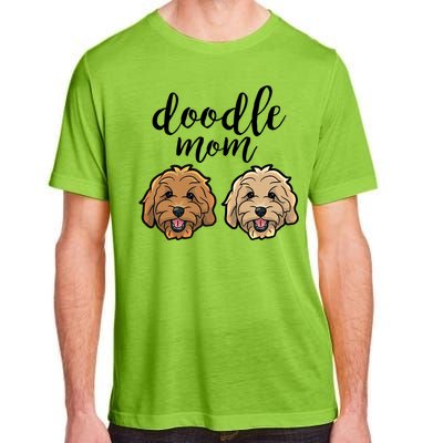 Goldendoodle Mom Great Gift Doodle Mom Cute Goldendoodle Cool Gift Adult ChromaSoft Performance T-Shirt