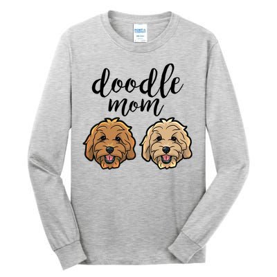 Goldendoodle Mom Great Gift Doodle Mom Cute Goldendoodle Cool Gift Tall Long Sleeve T-Shirt