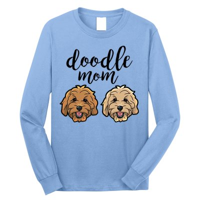 Goldendoodle Mom Great Gift Doodle Mom Cute Goldendoodle Cool Gift Long Sleeve Shirt